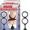 My Cockring Scrotum Ring With Weighted Ball Banger-Black