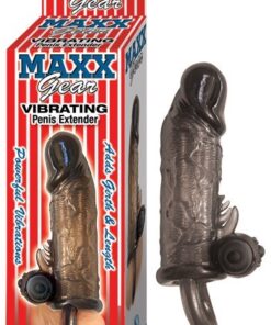 Maxx Gear Vibrating Penis Extender Black