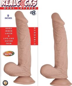 Realcocks Dual Layered #8 Flesh