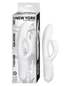 VIBES OF NEW YORK G-SPOT MASSAGER-WHITE