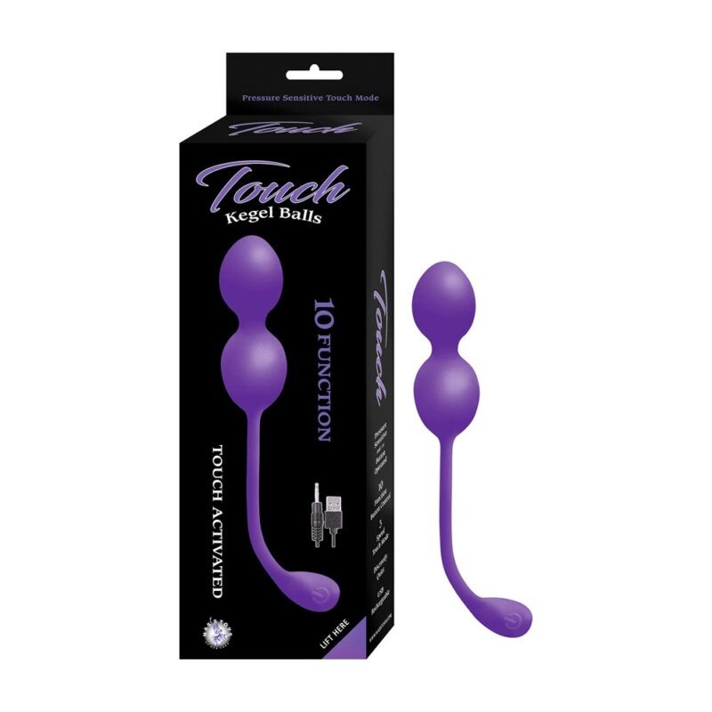 Ejercitadores de Kegel Vibradores Touch Morado Nasstoys