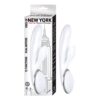 VIBES OF NEW YORK HEAT-UP PLEASURE MASSAGER-WHITE