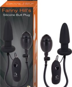 Fanny Hills Silicone Butt Plug Black