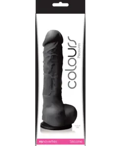 Colours - Pleasures - 5" Dildo - Black