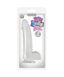 Jelly Rancher-7" Smooth Rider Dong-Clear