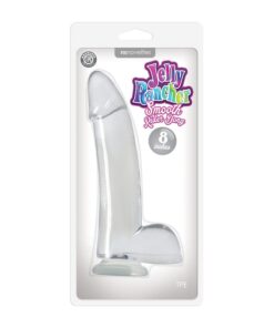 Jelly Rancher-8" Smooth Rider Dong-Clear