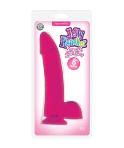 Jelly Rancher-8" Smooth Rider Dong-Pink