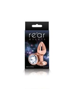 Rear Assets - Rose Gold - Small - Clear