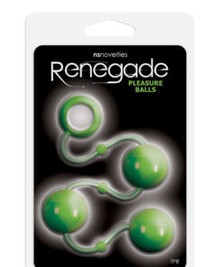 Renegade - Pleasure Balls - Neon Green