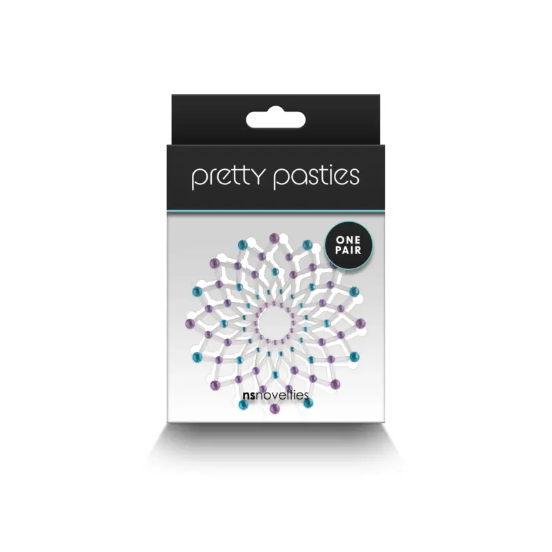Pezoneras Pasties Charm II Azules NS Novelties 1 par