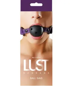 Lust Bondage - Ball Gag - Purple