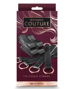 Bondage Couture - Tie Down Straps - Black