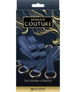 Bondage Couture - Bed Restraints - Blue