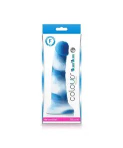 Colours - Pleasures - Yum Yum  6" Dildo - Blue