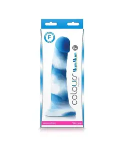Colours - Pleasures - Yum Yum  7" Dildo - Blue