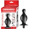 Commander Expert Vibrating Buttplug-Black