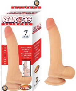 Realcocks Sliders 7" Flesh