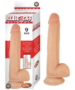 Realcocks Sliders 9" Flesh