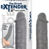 The Great Extender 6" Penis Sleeve Grey