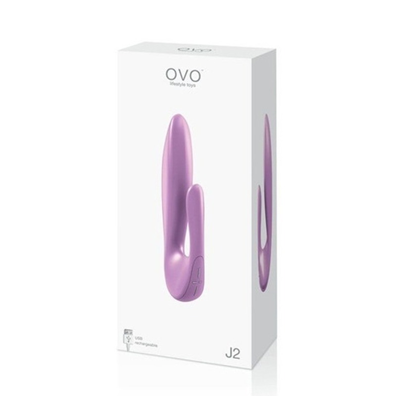 Vibrador Rabbit Recargable J2 Rose OVO
