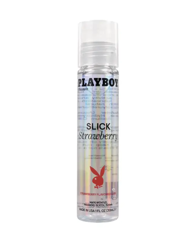 Lubricante Comestible Fresa Playboy Slick 30ml