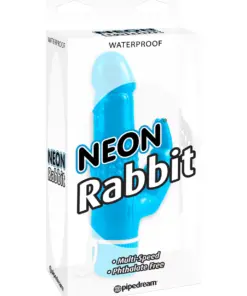 Neon Luv Touch Rabbit Vibe - Blue