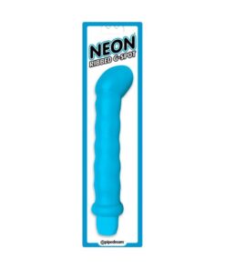 Neon Ribbed G-Spot Blue
