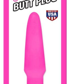 Neon Butt Plug - Pink