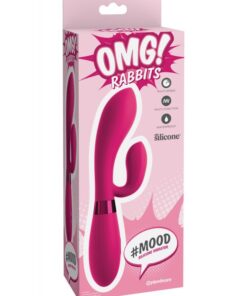OMG! Rabbits Mood Silicone Vibrator - Pink