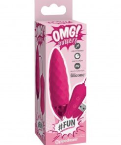OMG! Bullets #Fun USB Vibrating Bullet - Pink