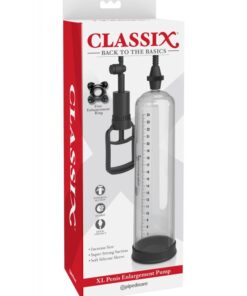Classix XL Penis Enlargement Pump - Clear