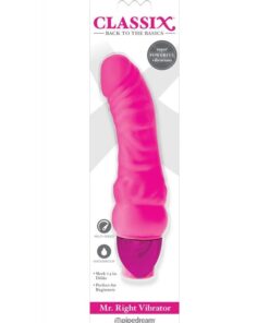 Classix Mr. Right Vibrator Pink