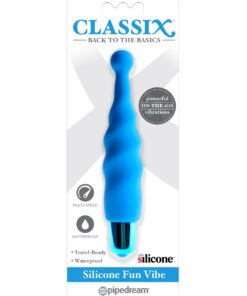 Classix Silicone Fun Vibe - Blue