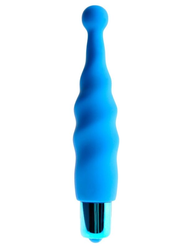 Vibrador de Silicón Classix Silicone Fun Vibe Azul Pipedream · fotografía 2