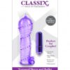 Classix Textured Sleeve and Bullet - Purple
