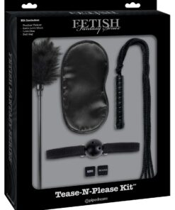 Fetish Fantasy Series Limited Edition Tease-N-Please Kit - Black