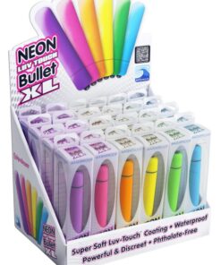 Neon Luv Touch Bullet Xl - (Caja 24 Pz)