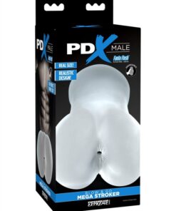 Pdx Male Blow And Go Mega Stroker Clear