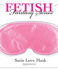 Satin Love Mask Pink - Fetish Fantasy Series