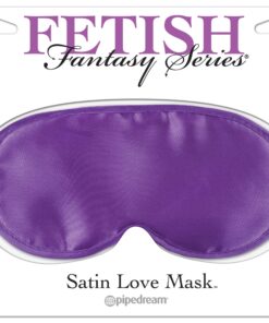 Fetish Fantasy Series Satin Love Mask -Purple