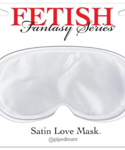 Satin Love Mask White - Fetish Fantasy Series