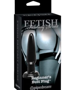 Fetish Fantasy Series Limited Edition Beginner's Butt Plug - Black