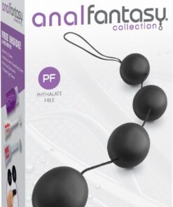 Anal Fantasy Collection Deluxe Vibro Balls Black