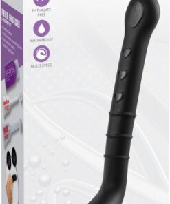 Anal Fantasy Collection Rectal Reacher Vibe - Black