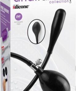 Anal Fantasy Collection Inflatable Silicone Ass Expander Black