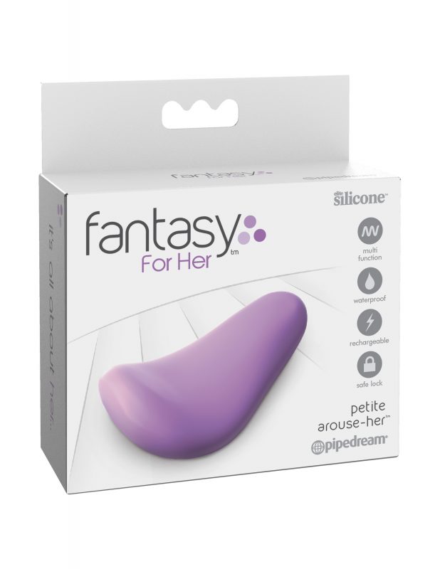 Mini Vibrador Curvo Petite Arouse-Her Morado Fantasy For Her Pipedream