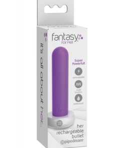 Fantasy For Her Her Rechargeable Bullet -Purple