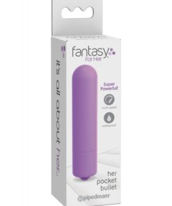 Fantasy For Her Her Pocket Bullet - Purple
