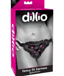 Dillio Fancy Fit Harness - Black/Pink