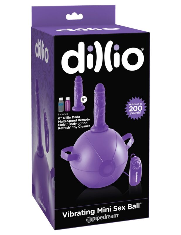 Dillio Vibrating Mini Sex Ball Purple · fotografía 1